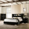3pc Shorehaven Contemporary Nightstand & Chest California King Set with USB Port - miBasics - 2 of 4