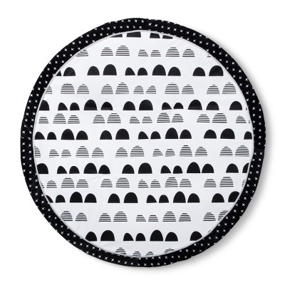 black and white activity mat