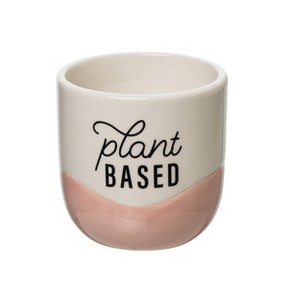 Totalee Gift Plant Based Small Cer Planter Ceramic Pink - 1 of 1