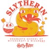 Men's Harry Potter Cute Slytherin Snake T-Shirt - 2 of 4