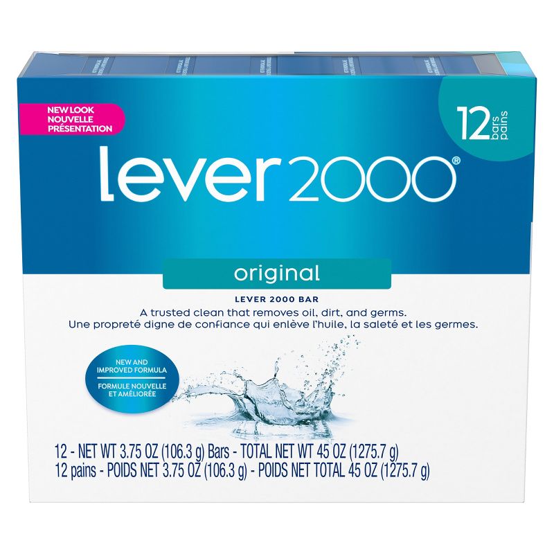 Lever 2000 Original Scent Bar Soap - Scented - 3.75oz/12pk, 4 of 8