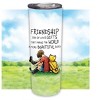 Elanze Designs Friendship World Beautiful Yellow Pooh 20 ounce Stainless Steel Travel Tumbler - 2 of 4