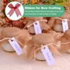 Unique Bargains Burlap Wired Edge Durable Thick Fabric Ribbons for DIY Crafts 1 Pc - 4 of 4