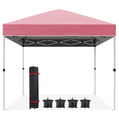 Pop Up Canopy, 10x10 FT Patio Portable Canopy Tent, Waterproof Cover, Outdoor Folding Sun Shelter