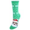 Gold Medal Women's 2 Pack Butter and Flat Knit Holiday Sock Combo Set - 2 of 3