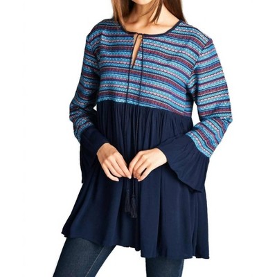 Women's Tapestry Geometric Dress - PLUS - Velzera