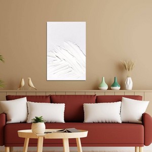 iCanvas Minimal White by Honeymoon Hotel Canvas Print Wall Art - 1 of 3