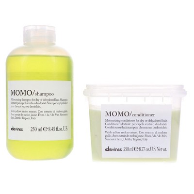 Davines MOMO Moisturizing Shampoo 8.45 oz & MOMO Moisturizing Conditioner 8.45 oz Combo Pack