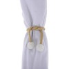 Unique Bargains Magnetic Buckle Large Faux Pearl Curtain Strap Polyester Rare Earth Magnet 2 Pcs - 4 of 4