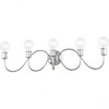 Livex Lighting Lansdale 5 - Light Vanity in  Polished Chrome - 4 of 4