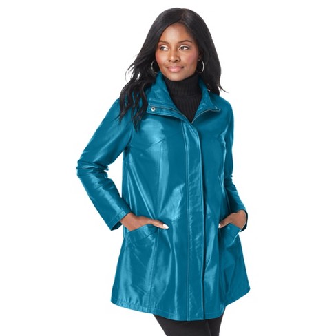 Plus size 2024 a line raincoat