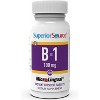 Superior Source Vitamin B1 (Thiamin), 100 mg, Under The Tongue Quick Dissolve MicroLingual Tablets, 100 Count - 3 of 4
