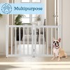 Dog Gate 2-Panel Foldable Indoor Pet Fence - 4 of 4