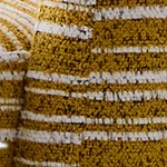 mustard  yellow+boucle