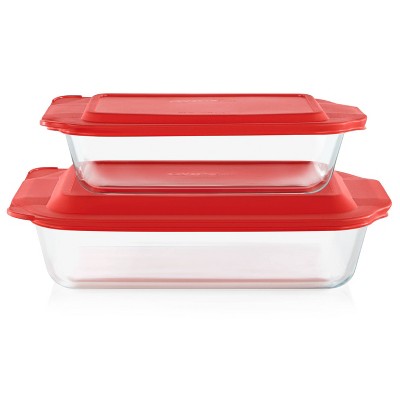 Pyrex 2-Piece Deep Baking Dish Set