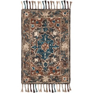 Aspen W/ Tassels APN112 Hand Tufted Indoor Rugs - Safavieh - 1 of 4