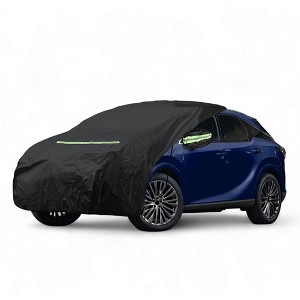 Unique Bargains Hood Windshield Cover for SUV/for Jeep Aluminum Film Spunlace Cotton - 1 of 4