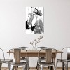 iCanvas Glam and Black II Black and White by Jennifer Goldberger Canvas Print Wall Art - 3 of 3
