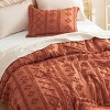 2-3 Pcs Tufted Boho Comforter Set Bed Set GentleSoft Farmhouse Shabby Chic Embroidery Bedding - 3 of 4