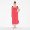 Women's Flutter Cap Sleeve Maxi A-Line Dress - Wild Fable™ - 2 of 3