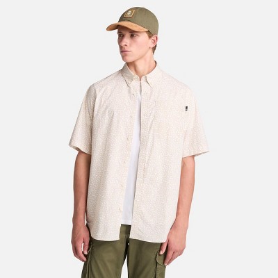 Timberland Men's Printed Short Sleeve Shirt