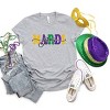 Simply Sage Market Mardi Gras Script Short Sleeve Tee - 3 of 4