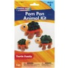 Creativity Street Pom Pon Animal Kit, Turtle Family, Assorted Sizes, 3 Turtles Per Kit, 6 Kits - image 2 of 4