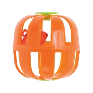 Unique Bargains Pumpkins Shape Cat Teaser Toys for Orange 1 Pc - 1 of 3