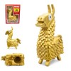 Sunrise Identity Fortnite Gold Loot Llama Figural Holiday Tree Topper Decoration - 2 of 4