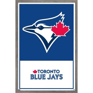 Trends International MLB Toronto Blue Jays - Logo 22 Framed Wall Poster Prints - 1 of 4
