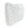 Oversize Mongolian Luca Soft Faux Fur Throw Pillow Cover - Lush Décor - 3 of 4