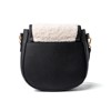 Kedzie Fireside Camden Mini Messenger Bag in Vegan Faux Shearling - 3 of 4
