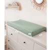 LISM 2 Pack Changing Pad Covers Cotton Nursery Diaper Changing Pad Sheets - 3 of 4