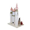 Cody Foster 18.5 Inch Frostfield Manor Christmas Trees Deer Village Buildings - 3 of 3