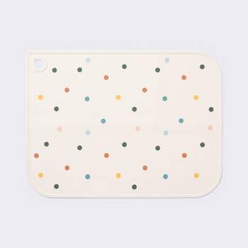 Silicone Placemat - Beige/Dots - Cloud Island™