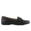 Marc Joseph New York | Womens Leather Slip On Diana St Tiebow Driver Loafers - 3 of 4