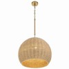 Crystorama Lighting Jace 3 - Light Pendant in  Soft Gold - 2 of 4
