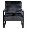 NicBex PU Leather/Microfiber/Velvet Accent Chair with Metal Frame,Mid Century Arm Chair with Cushion for Bedroom,Reading Room - 3 of 4