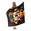 Aggretsuko Fiery Rage Silk Touch Throw Blanket - 4 of 4