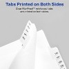Avery Legal Exhibit Binder Dividers, Preprinted 76-100 Tab, Side Tabs, Unpunched Letter Size, 1 Set Collated, 4 Sets per Pack (01704) - 4 of 4