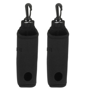 Unique Bargains Neoprene Waist-Mounted Lightweight Golf Ball Carry Bags 2 Pcs - 1 of 4