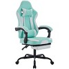 Ergonomic Gaming Chair with Adjustable Recline, Footrest, 3D Linkage Armrest, Lumbar & Neck Support, for Office & Gaming-Cuddlewood - 3 of 4