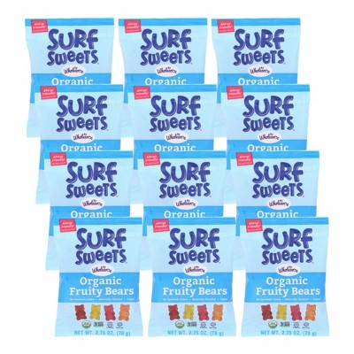 Surf Sweets Organic Fruity Bears - Case of 12/2.75 oz
