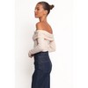 Petal and Pup Thomsie Off Shoulder Knit Top - 2 of 4