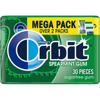 Orbit Gum Spearmint Sugar Free Chewing Gum - 30ct