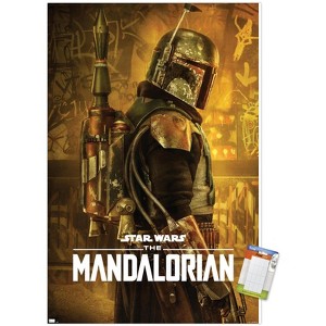 Trends International Star Wars: The Mandalorian Season 2 - Boba Fett One Sheet Unframed Wall Poster Prints - 1 of 4