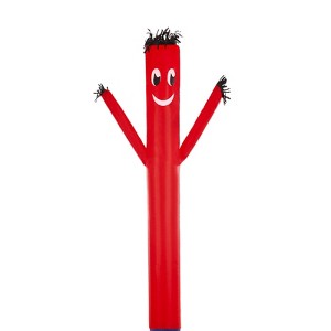 VEVOR Inflatable Tube Man Attachment, 20-Feet Tall, Wacky Wavy Wind Flying Dancing Tube Guy, Arm Flailing Sky Air Puppet, Red (Blower Not Included) - 1 of 4