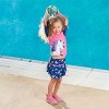 Sloosh 2 Pcs 8.5" Swimming Pool Waterproof Football,  Sport Pool Football, Water Outdoor Sports Pool Toy for Kids Backyard, Pool Play, Beach Game - 4 of 4