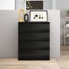HDZNVF Modern Storage 4 Drawer Dresser - 2 of 4