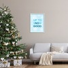 Stupell Industries Up To Snow Good Phrase Black Framed Giclee Art - 2 of 4